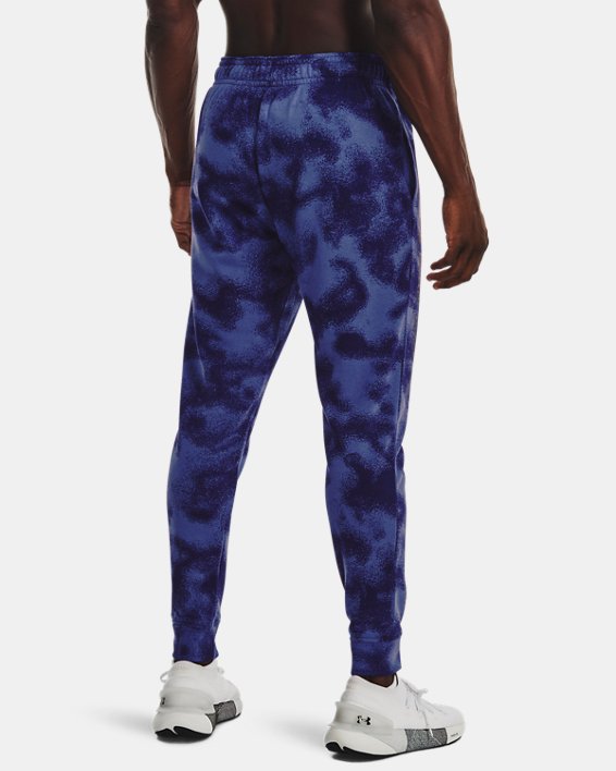 Men's UA Rival Terry Joggers in Blue image number 1